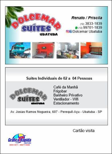 Dolce Mar Ubatuba Suites Exteriör bild